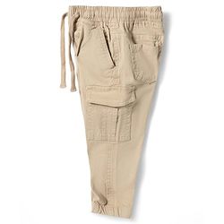 Babyhug Cotton Woven Full Sleeves Checkered Shirt & Trouser Set - Beige