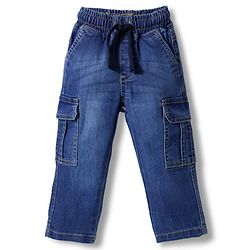 Babyhug Cotton Woven Full Sleeves Checks Shirt & Denim Jeans Set - Multicolor