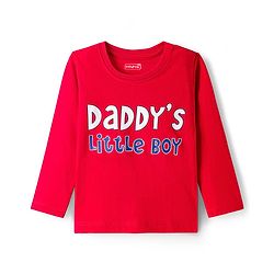 Babyhug Cotton Knit Full Sleeves Striped & Printed T-Shirts Pack of 3 - Multicolor