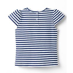 Babyhug Cotton Knit Half Sleeves T-Shirt With Attached Watermelon Pouch Bag - Multicolor