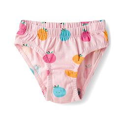 Babyhug 100% Cotton Knit Panties With Fruit Print Pack of 3 - Multicolor