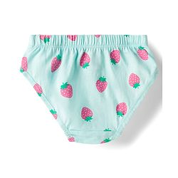 Babyhug 100% Cotton Knit Panties With Fruit Print Pack of 3 - Multicolor