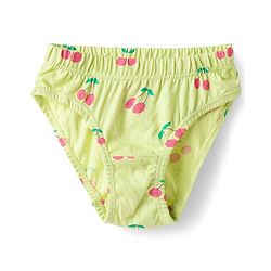 Babyhug 100% Cotton Knit Panties With Fruit Print Pack of 3 - Multicolor