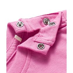 Babyhug Disney 100% Cotton Knit Half Sleeves Top & Skirt Set With Minnie Mouse Graphics & Embroidery - Pink