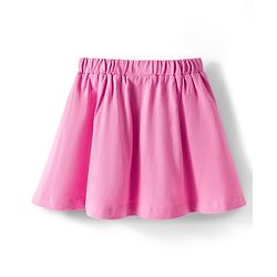 Babyhug Disney 100% Cotton Knit Half Sleeves Top & Skirt Set With Minnie Mouse Graphics & Embroidery - Pink