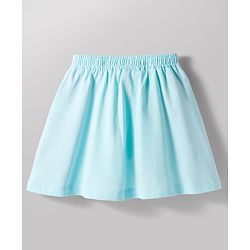 Babyhug Disney Single Jersey Knit Half Sleeves T-Shirt & Skirt Set with Marie Graphic - Multicolor