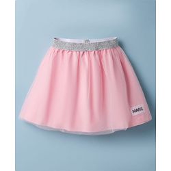 BABYHUG DISNEY Single Jersey Knit Half Sleeves Top & Skirt With Marie Graphic - Pink
