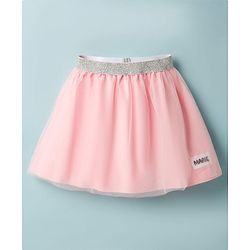 BABYHUG DISNEY Single Jersey Knit Half Sleeves Top & Skirt With Marie Graphic - Pink