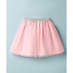 BABYHUG DISNEY Single Jersey Knit Half Sleeves Top & Skirt With Marie Graphic - Pink