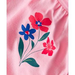 Babyhug 100% Cotton Knit Floral Printed Panties Pack Of 3 - Multicolour