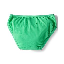 Babyhug 100% Cotton Knit Panties with Floral Print Pack of 3 - Green, Blue & Orange