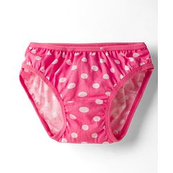 Babyhug 100% Cotton Knit Floral & Polka Dots Printed Panties Pack Of 3 - Multicolour