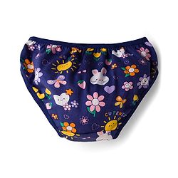 Babyhug 100% Cotton Knit Floral & Polka Dots Printed Panties Pack Of 3 - Multicolour