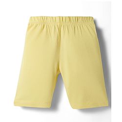 Babyhug Cotton Lycra Knit Solid Colour Cycling Shorts Pack Of 3 - Multicolour