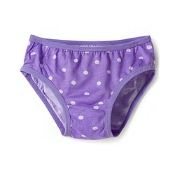 Babyhug 100% Cotton Knit Panties with Floral & Polka Dot Print Pack of 3 - Multicolor