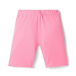 Babyhug Cotton Lycra Knit Solid Colour Cycling Shorts Pack Of 3 - Multicolour