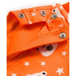 Babyhug 100% Cotton Knit Full Sleeves T-Shirt & Pajama Night Suits with Panda Print & Stripes Pack of 2 - Multicolor