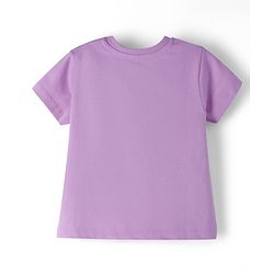 Babyhug Disney Single Jersey Knit Half Sleeves T-Shirt & Shorts Set with Marie Graphic - Multicolor