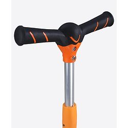 Babyhug Glider 3 Wheel Kids Kick Scooter with LED Wheels - Red Blue| Adjustable Height| Weight Capacity Upto 50 Kg| Toy for 2 to 12 yrs Boys & Girls| Activity Gifting Option| Compact Fold| Lean-to-Steer