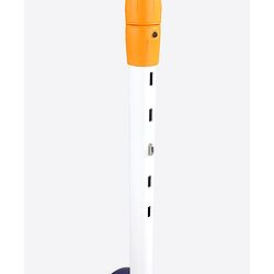 Babyhug Glider 3 Wheel Kids Kick Scooter with LED Wheels - Red Blue| Adjustable Height| Weight Capacity Upto 50 Kg| Toy for 2 to 12 yrs Boys & Girls| Activity Gifting Option| Compact Fold| Lean-to-Steer