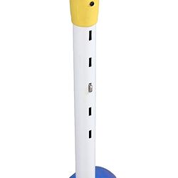 Babyhug Glider 3 Wheel Kids Kick Scooter with LED Wheels - Red Blue| Adjustable Height| Weight Capacity Upto 50 Kg| Toy for 2 to 12 yrs Boys & Girls| Activity Gifting Option| Compact Fold| Lean-to-Steer