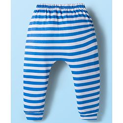 Babyhug Disney Interlock Knit Full Length 101 Dalmatians Printed Diaper Leggings Pack of 3 - White Blue & Sea Green