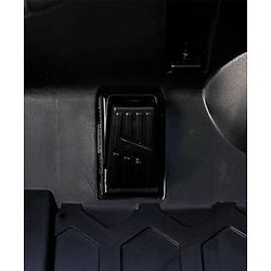Babyhug Battery Operated Ride on Jeep with Music & LED Lights - Blue| Rechargeable Battery|Openable Doors| AUX|Remote Control|Easy to Assemble| Forward & Reverse| Magic Swing Movement
