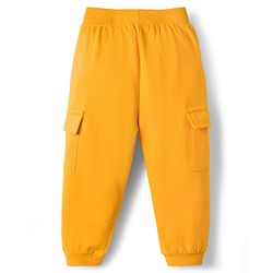 Babyhug Single Jersey Knit Full Sleeves Striped T-Shirt & Lounge Pant Set - Multicolor