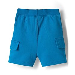 Babyhug 100% Cotton Knit Half Sleeves Vehicles Printed T-Shirt & Shorts Set - Multicolour