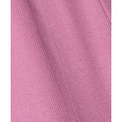 Babyhug Lycra Knit Full Length Solid Leggings With Bow Applique - Pink
