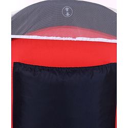 Babyhug My Space Playpen With Removable Mosquito Net - Red Navy (Assembly Video Available)