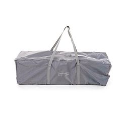 Babyhug Keep Me Close 2 in 1 Playpen Cum Baby Cot With Mosquito Net  - Blue Grey (Assembly Video Available)