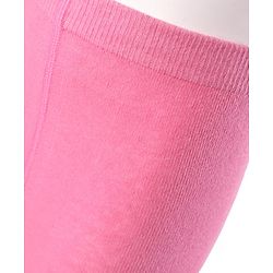 Cute Walk by Babyhug Disney Non Terry Cotton Knit Anti Bacterial Footed Tights With Minnie Mouse Design - Pink