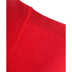 Cute Walk by Babyhug Disney Knit Antibacterial Wash Tights with Minnie Mouse Design - Red