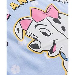 Babyhug Disney Knit Half Sleeves T-Shirts with Disney Character Graphic Pack of 2 - Light Blue & Pink
