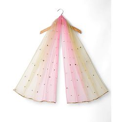 Babyhug Net Woven Sleeveless Lehenga Choli Set With Sequin Detailing & Dupatta - Green & Pink