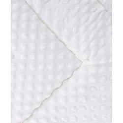 Babyhug Snuggle Buddy Teddy Sleeping Bag with Hood Blue| 100% Cotton Baby Sleep Sack| UltraSoft Bubble Lining| Smooth Zipper Closure| Newborn Essential|Travel Friendly|Carry Nest Mattress| 0-6 Months