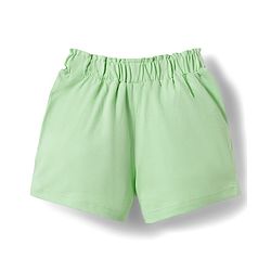 Babyhug Single Jersey Knit Mid Thigh Solid Shorts with Bow Applique Pack of 3 - Multicolor