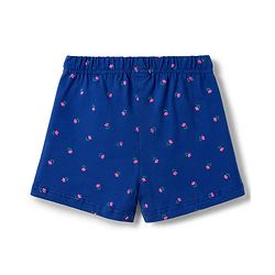 Babyhug Single Jersey Knit Mid Thigh Printed Shorts with Bow Applique Pack of 3 - Multicolor