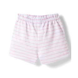 Babyhug Single Jersey Knit Mid Thigh Shorts with Cherry & Bow Print Pack of 3 - Multicolor