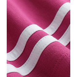 Babyhug  Knitted Sleeveless Polo Neck One Piece Dress/Frock With Bow Print - Pink