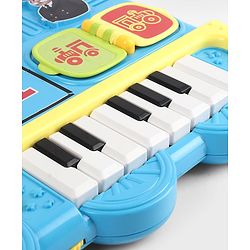 Babyhug Melody Express Musical Piano| Interactive Musical Toy| 8 Built-In Melodies| Piano Keyboard| Number Buttons| Sound & Light Effects| Adjustable Volume| 12+ Months| BIS Certified