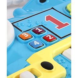 Babyhug Melody Express Musical Piano| Interactive Musical Toy| 8 Built-In Melodies| Piano Keyboard| Number Buttons| Sound & Light Effects| Adjustable Volume| 12+ Months| BIS Certified