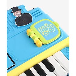 Babyhug Melody Express Musical Piano| Interactive Musical Toy| 8 Built-In Melodies| Piano Keyboard| Number Buttons| Sound & Light Effects| Adjustable Volume| 12+ Months| BIS Certified