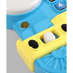 Babyhug Melody Express Musical Piano| Interactive Musical Toy| 8 Built-In Melodies| Piano Keyboard| Number Buttons| Sound & Light Effects| Adjustable Volume| 12+ Months| BIS Certified