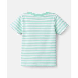 Babyhug 100% Cotton Knit T-Shirts Half Sleeves with Graphics Pack of 3 Multi Color 6-9 Months
