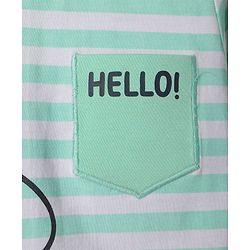 Babyhug 100% Cotton Knit T-Shirts Half Sleeves with Graphics Pack of 3 Multi Color 6-9 Months