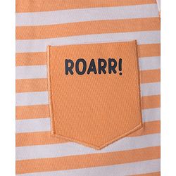 Babyhug 100% Cotton Knit T-Shirts Half Sleeves with Graphics Pack of 3 Multi Color 6-9 Months