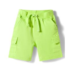 Babyhug Single Jersey Knit Half Sleeves T-Shirt & Shorts Set with Varsity Print - Purple & Light Green