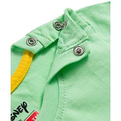 Babyhug Disney Single Jersey Knit Half Sleeves T-Shirts With Mickey Mouse Graphics Pack of 3 - Multicolor